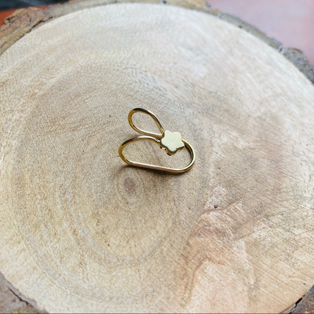 Flower Ear Cuff